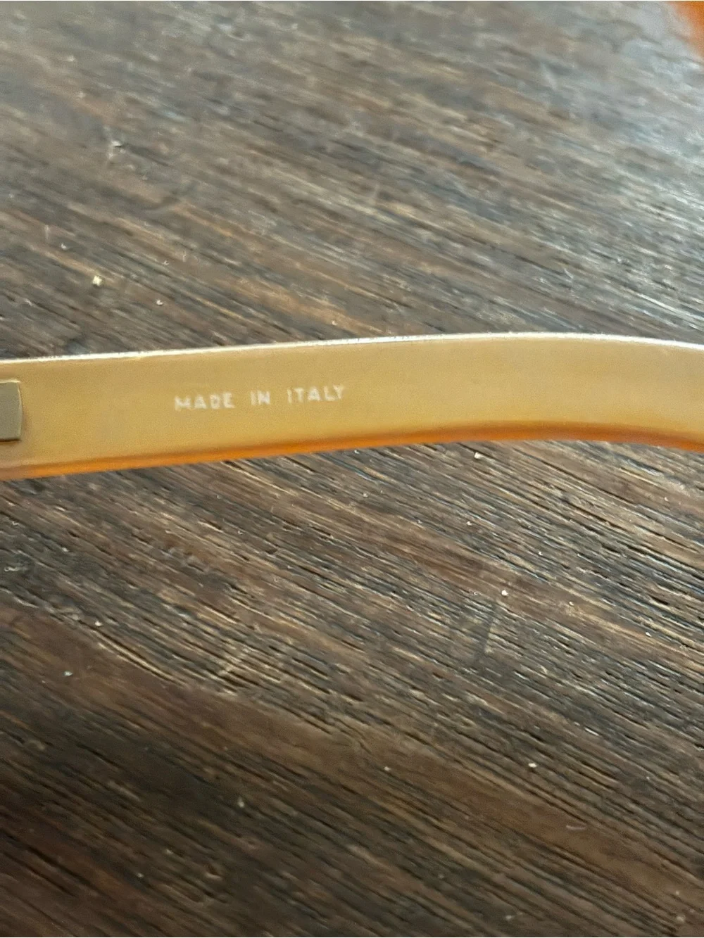Women’s Fashion Shield Sunglasses - Amber made in Italy